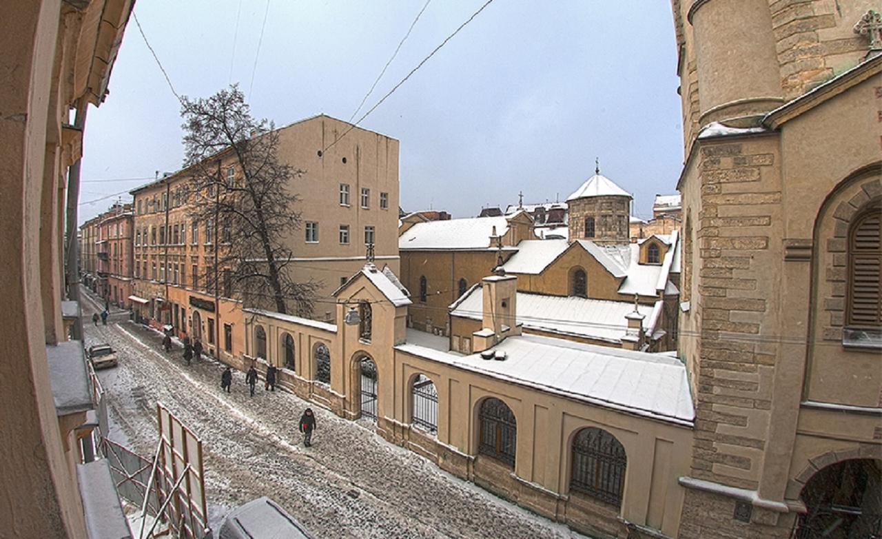 Квартира В Центрі На Вулиці Вірменській 12 Є Дві Спальні Двуспальні Ліжка Lviv Exterior photo